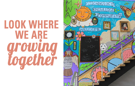 Look Where We Are Growing Together