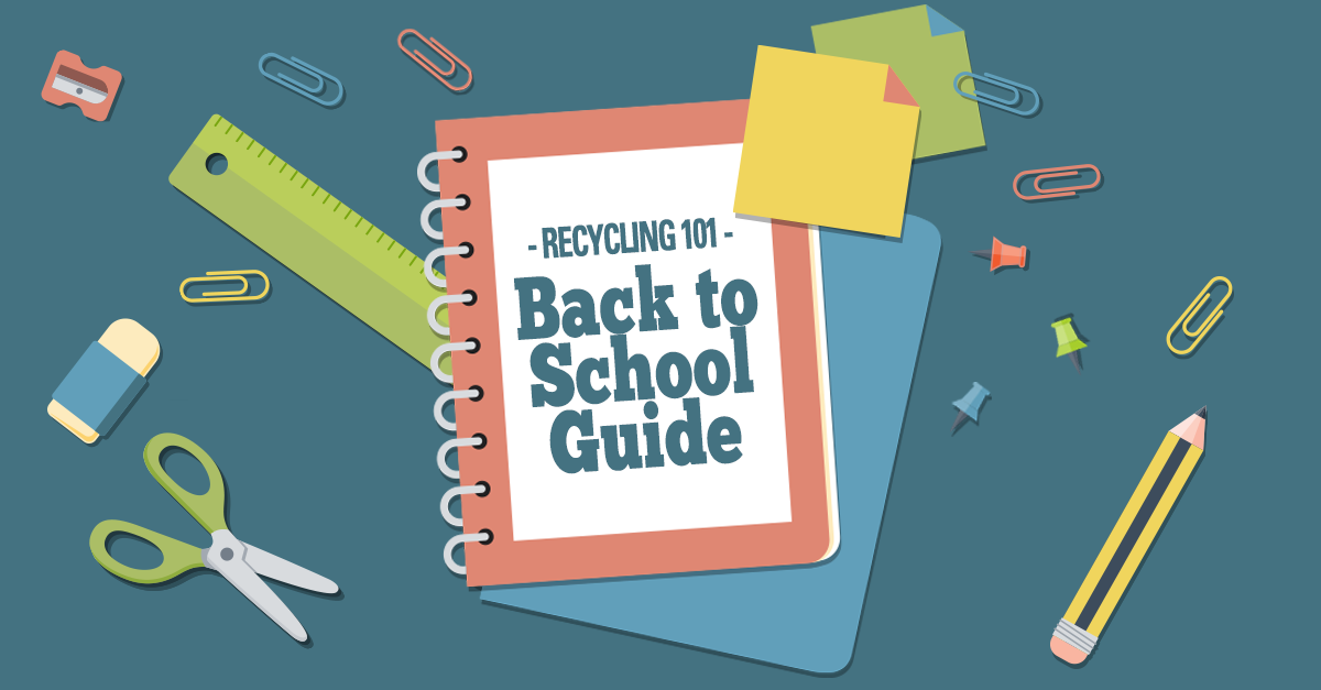 Back to school recycling