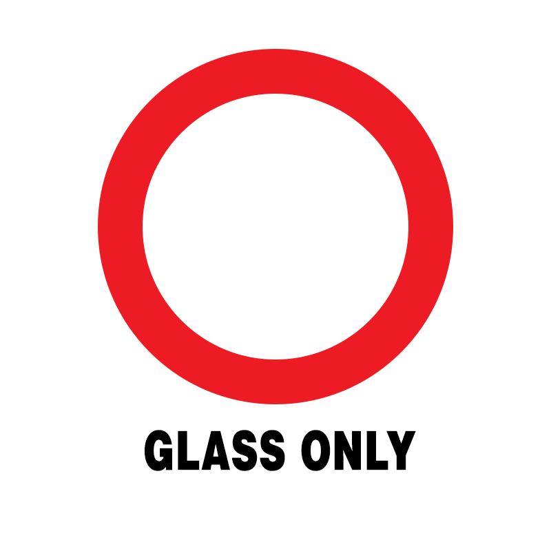 glass only