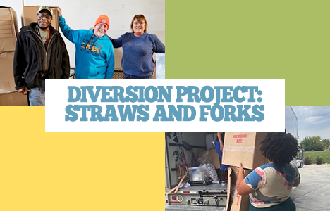 Diversion Project: Straws and Forks